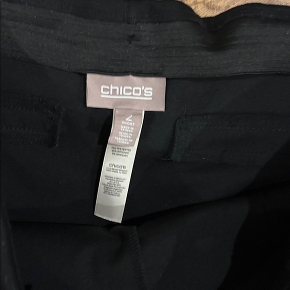 Chico's Elegant Black Dress Pants - Picture 2 of 7